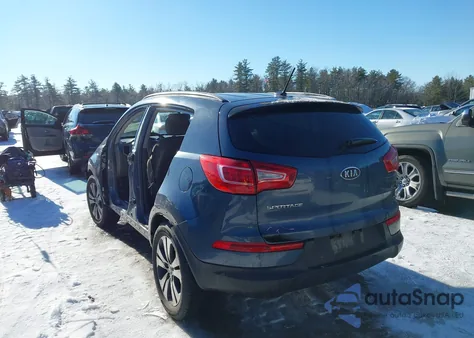 2011 Kia Sportage Ex z USA, uszkodzony, nr VIN KNDPCCA27B7069155